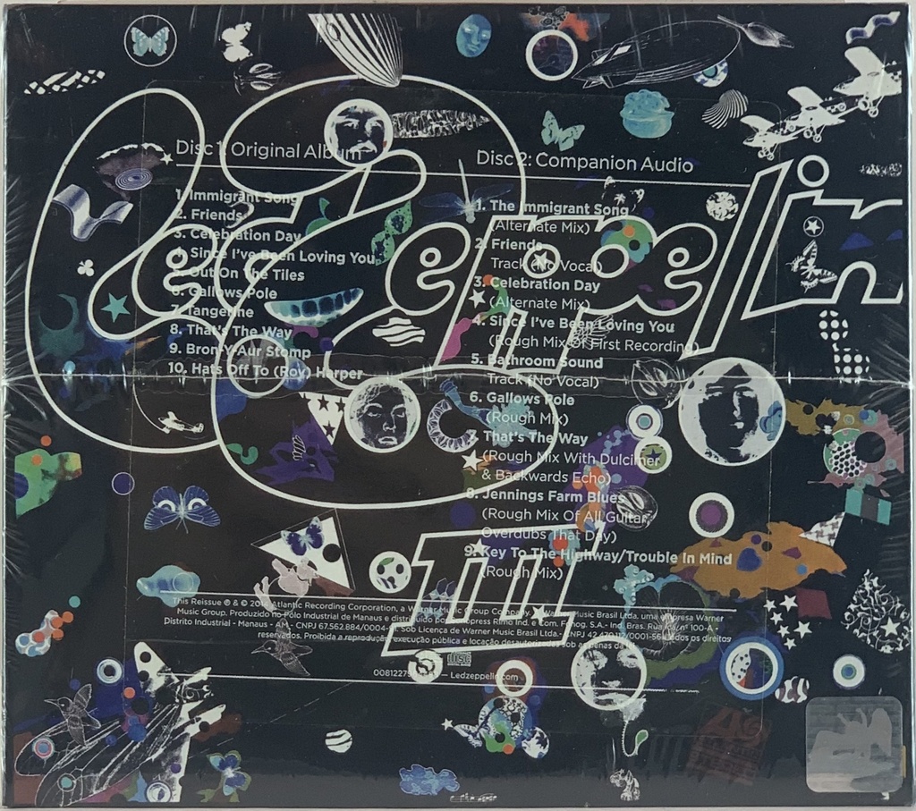 Led Zeppelin 児雷也(3CD) Led Zeppelin III | Amazon.com.br